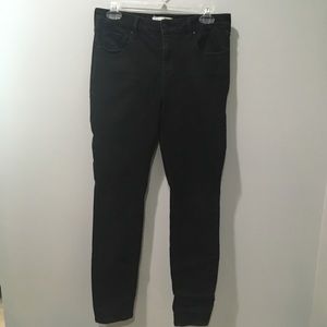 Pacsun mid rise skinniest black jeans 28